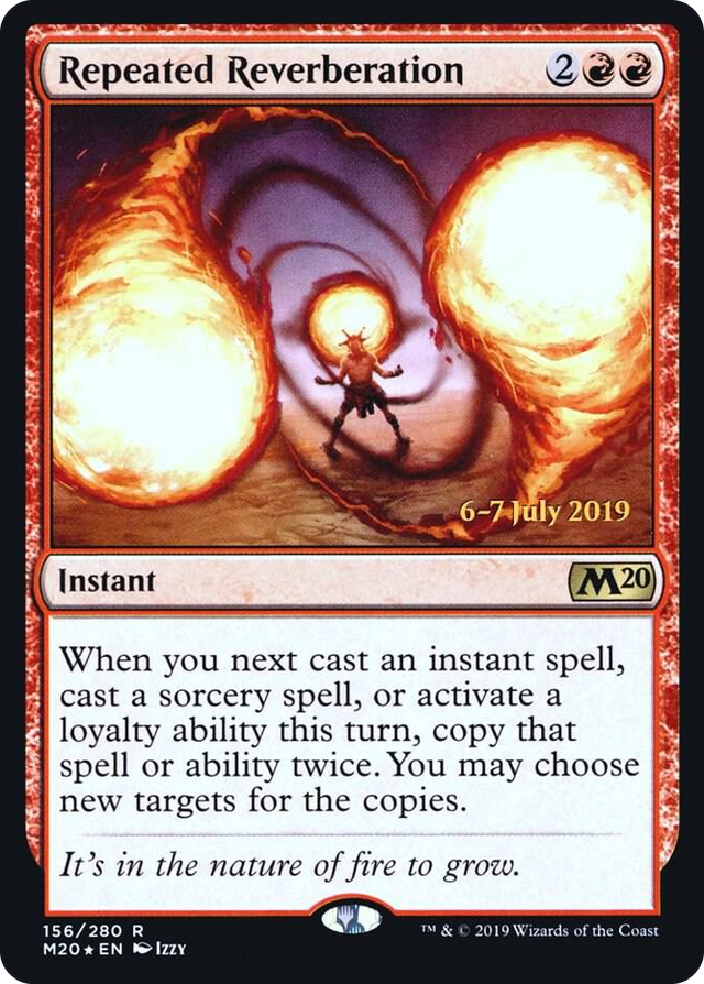 0156 Repeated Reverberation R Prerelease Cards