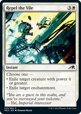 0033 Repel the Vile C Kamigawa: Neon Dynasty