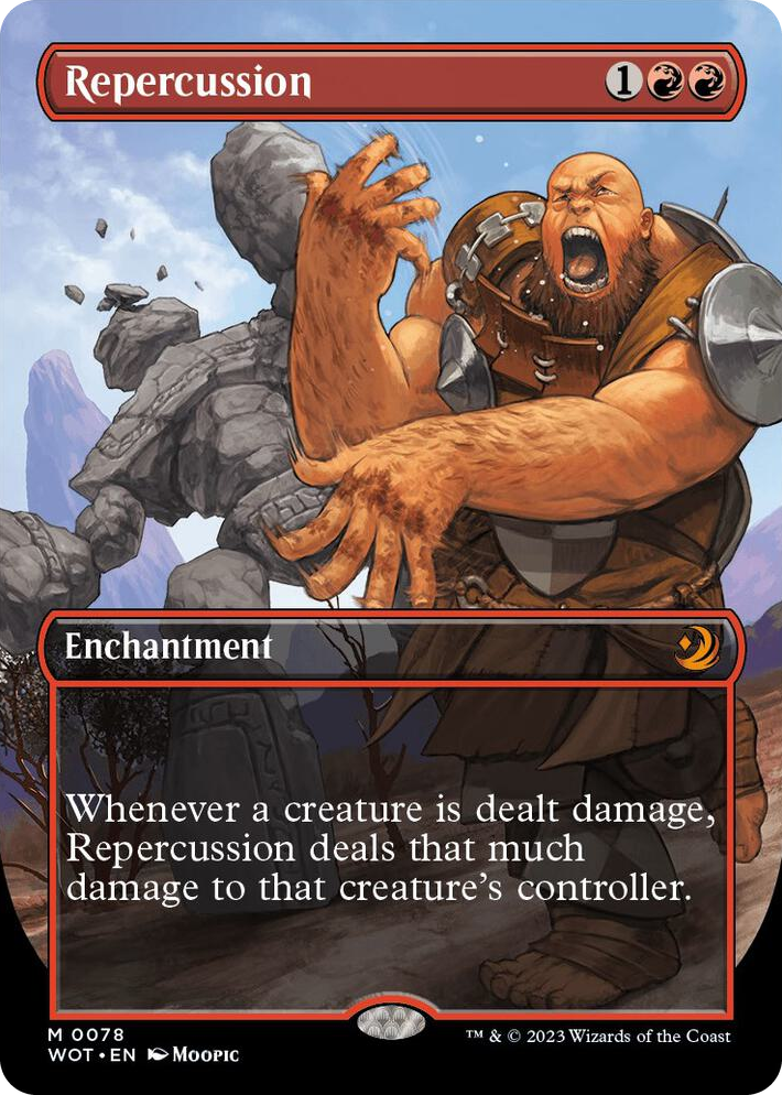 0078 Repercussion (Anime Borderless) M Wilds of Eldraine: Enchanting Tales
