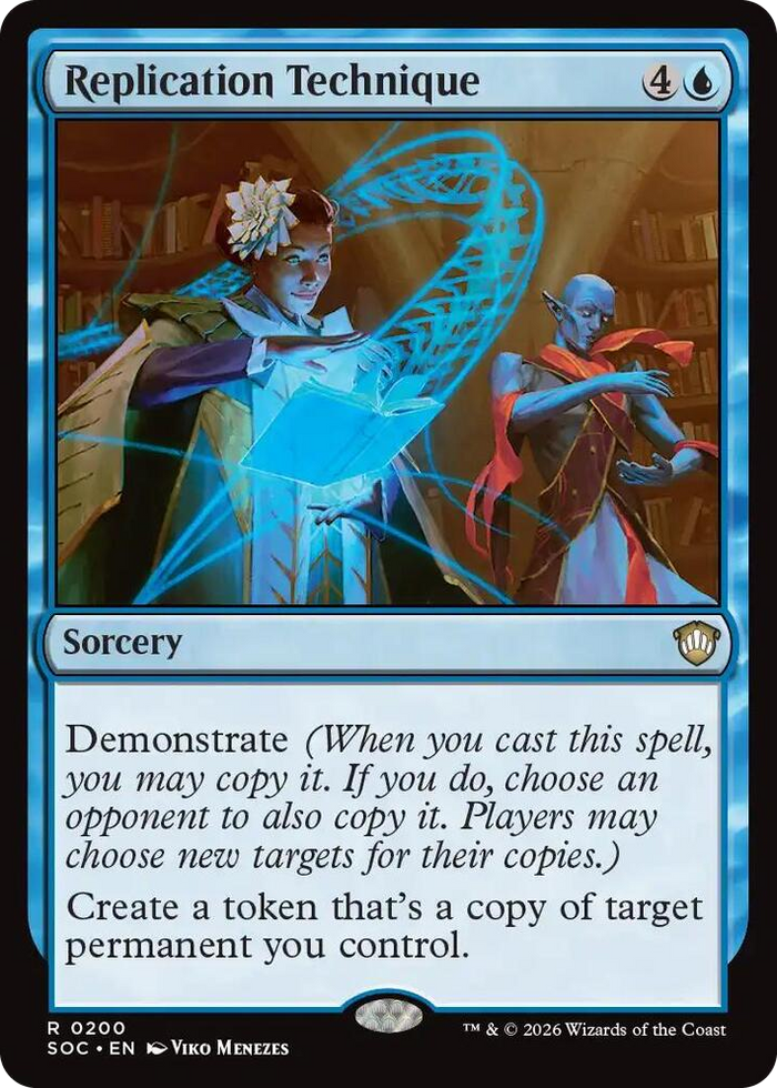Replication Technique #200 R - Commander: Secrets of Strixhaven Pokemon card