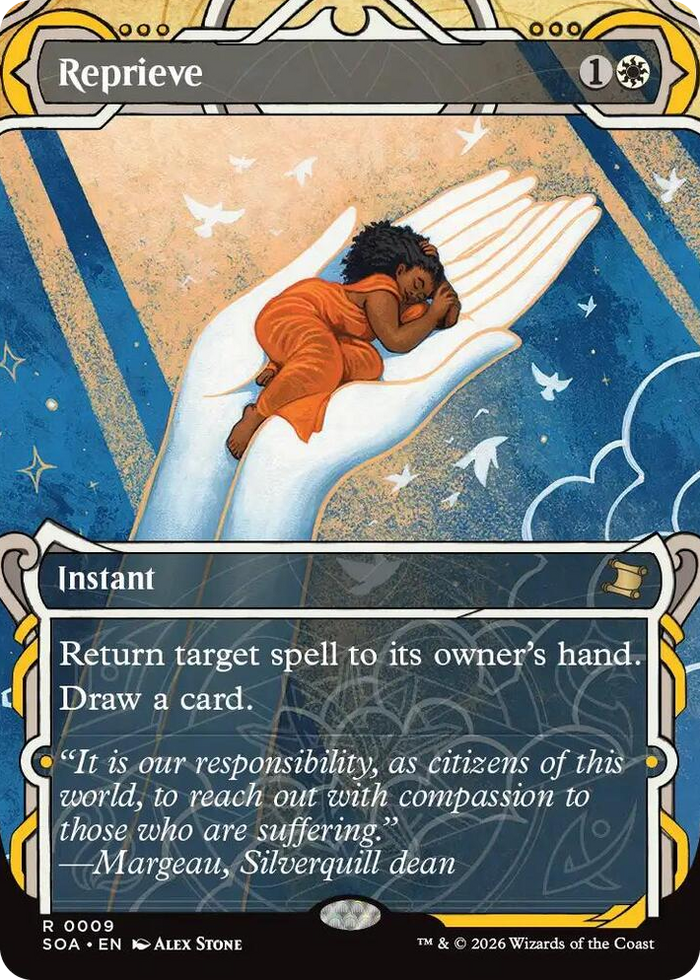 Reprieve #9 R - Secrets of Strixhaven: Mystical Archive Pokemon card