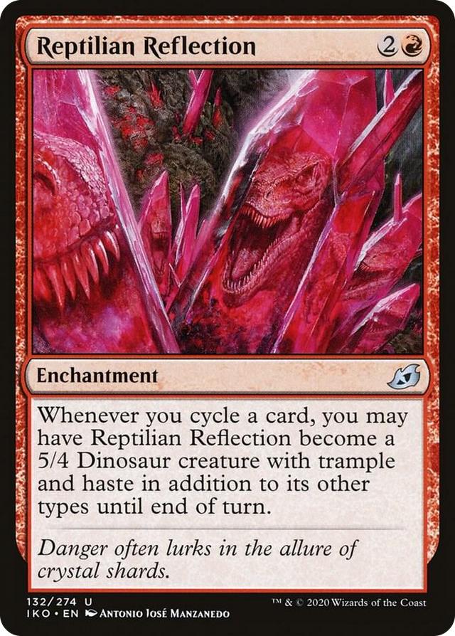 0132 Reptilian Reflection U Lair of Behemoths
