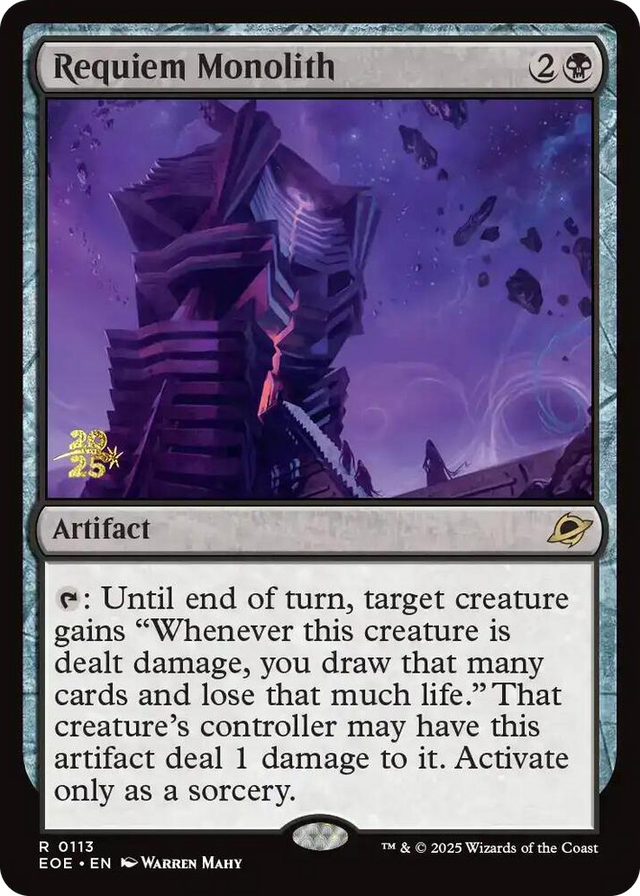 0113 Requiem Monolith R Prerelease Cards