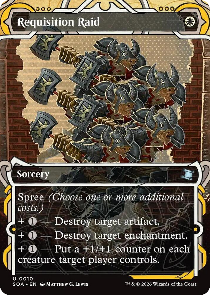 Requisition Raid #10 U - Secrets of Strixhaven: Mystical Archive Pokemon card