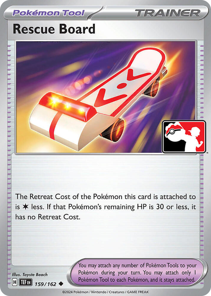 0159 Rescue Board Uncommon Prize Pack Series Cards