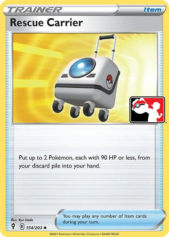 0154 Rescue Carrier Uncommon Prize Pack Series Cards