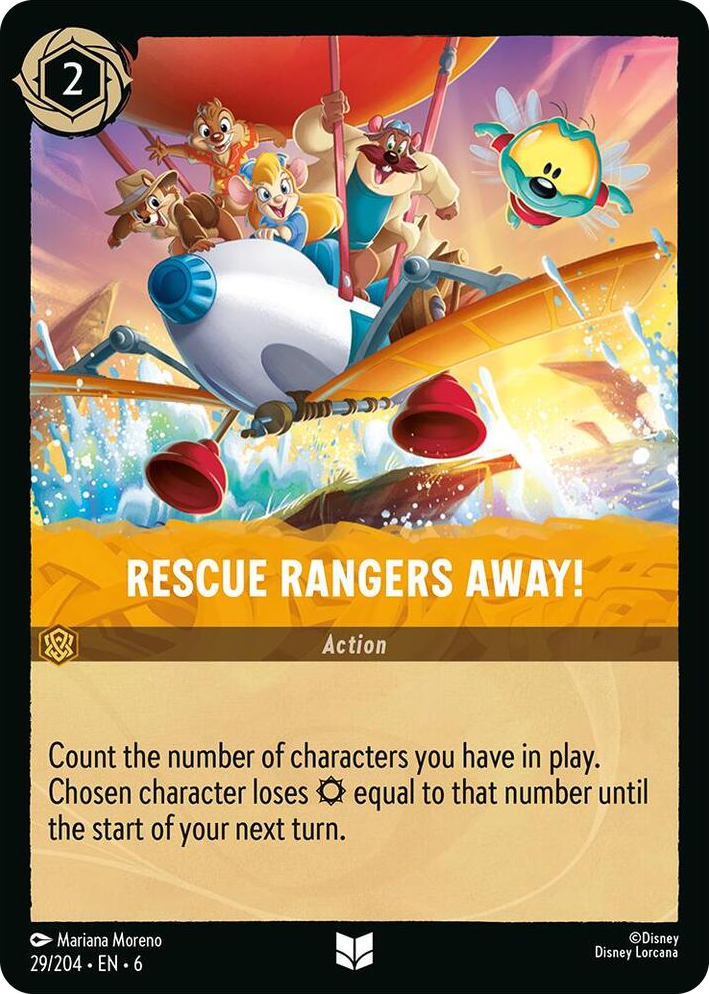 0029 Rescue Rangers Away! Uncommon Azurite Sea
