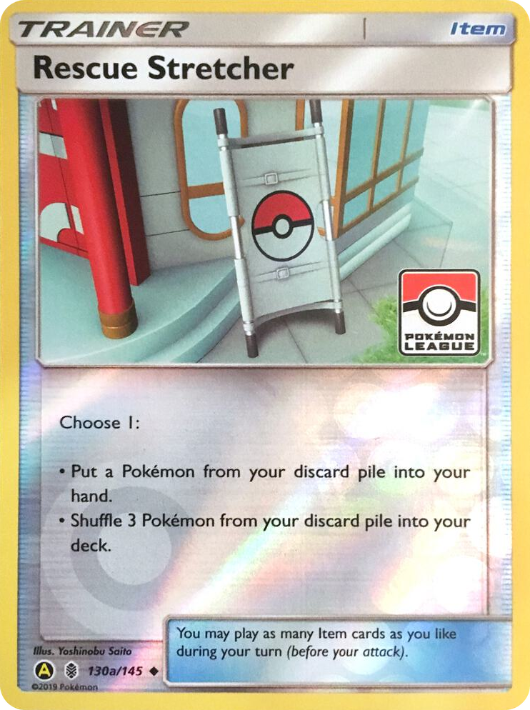 0130a Rescue Stretcher - 130a/145 (Pokemon League) Promo League & Championship Cards