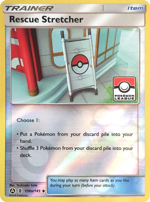 0130a Rescue Stretcher - 130a/145 (Pokemon League) Promo League & Championship Cards