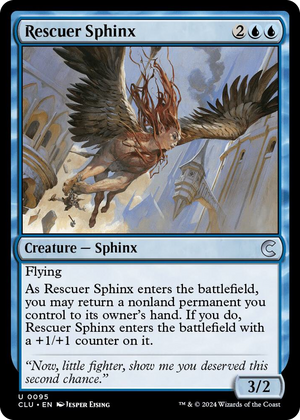 0095 Rescuer Sphinx U Ravnica: Clue Edition