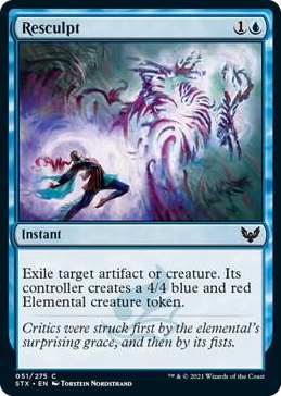 0051 Resculpt C Strixhaven: School of Mages