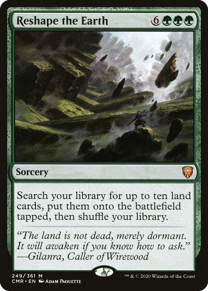 0249 Reshape the Earth M Commander Legends