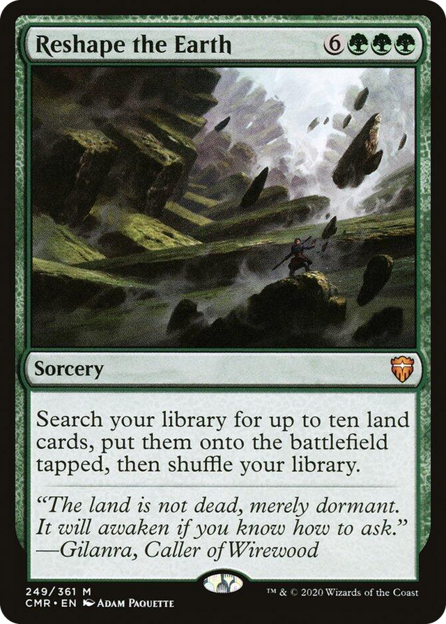 0249 Reshape the Earth M Commander Legends