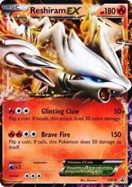 BW036 Reshiram EX - BW36 Promo Black and White Promos