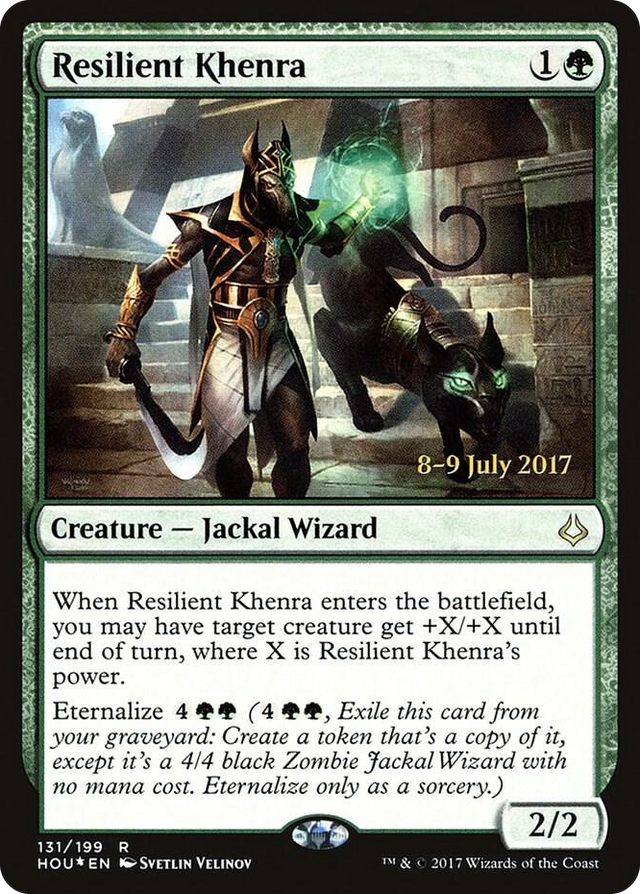 0131 Resilient Khenra R Prerelease Cards