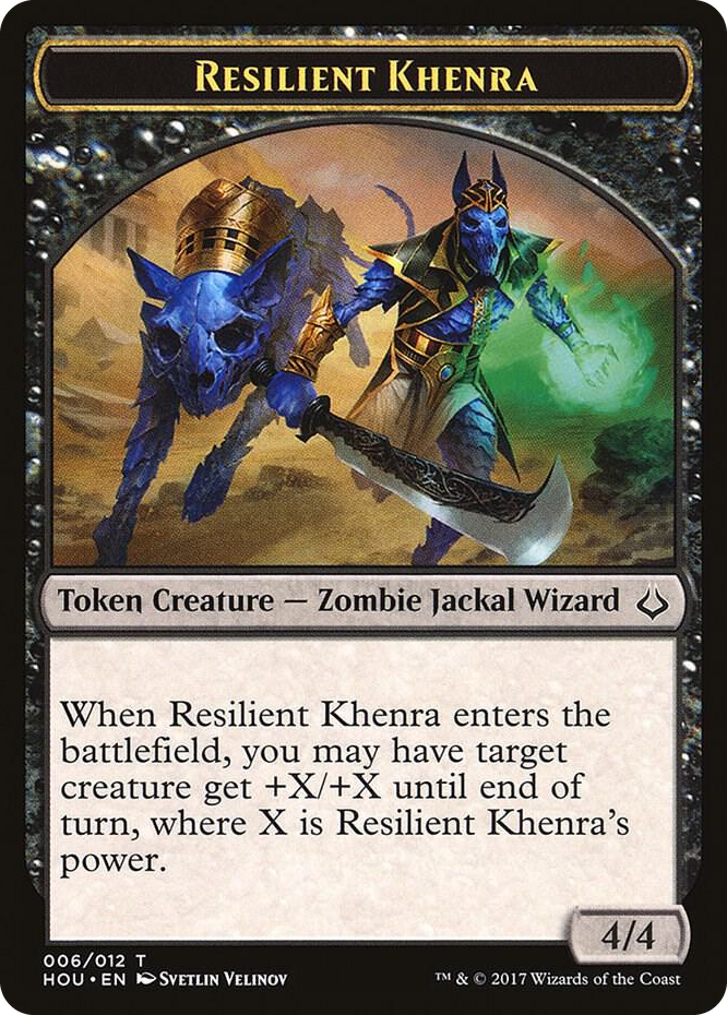 Resilient Khenra Token #6 T - Hour of Devastation Pokemon card