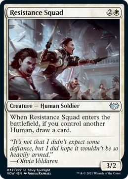 0032 Resistance Squad U Innistrad: Crimson Vow