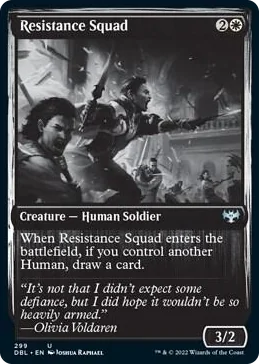 0299 Resistance Squad U Innistrad: Double Feature