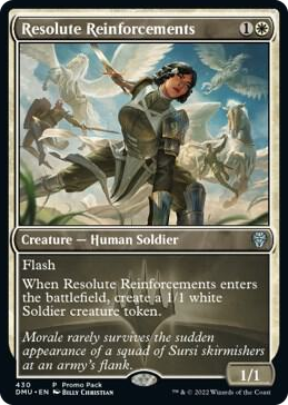 0430 Resolute Reinforcements P Promo Pack: Dominaria United