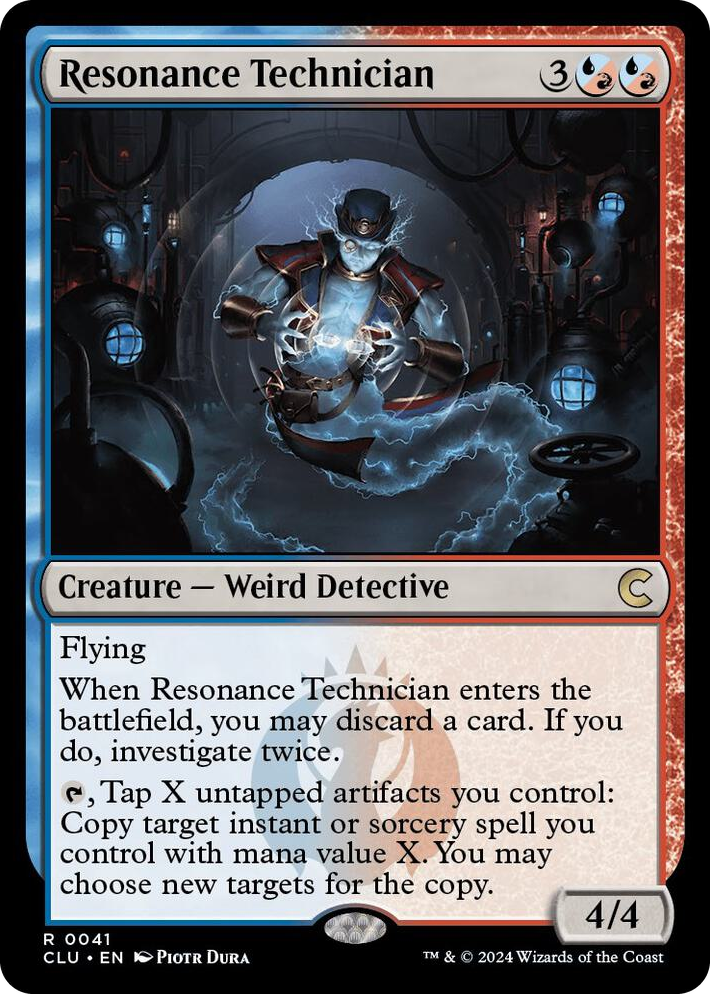 0041 Resonance Technician R Ravnica: Clue Edition