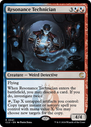 0041 Resonance Technician R Ravnica: Clue Edition