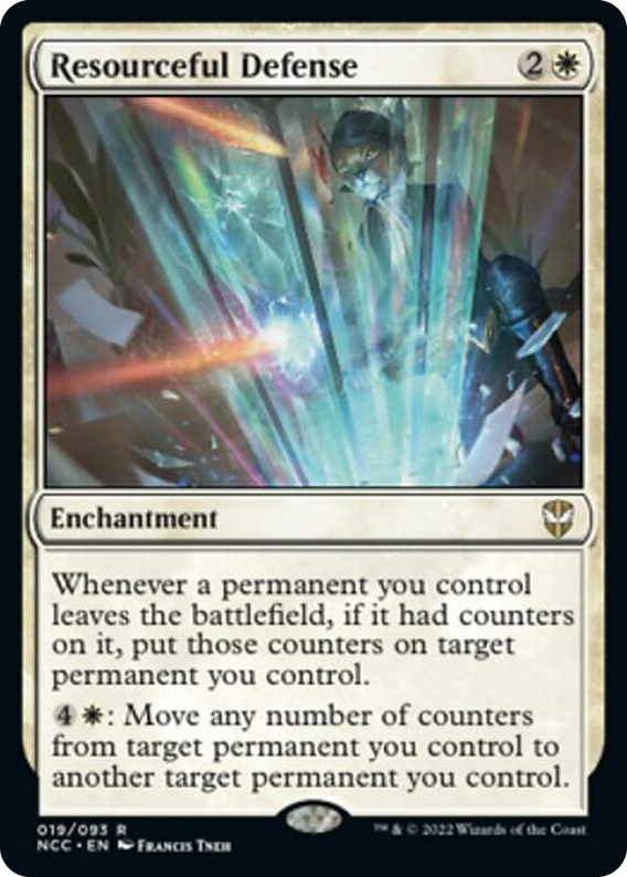 0019 Resourceful Defense R Commander: Streets of New Capenna