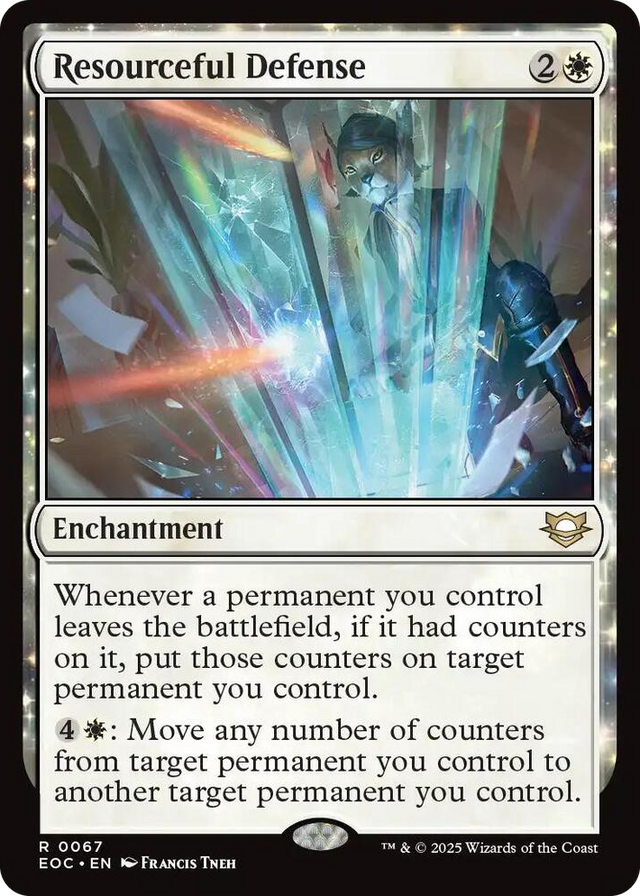 0067 Resourceful Defense R Commander: Edge of Eternities