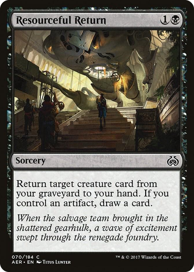 Resourceful Return #70 C - Aether Revolt Pokemon card