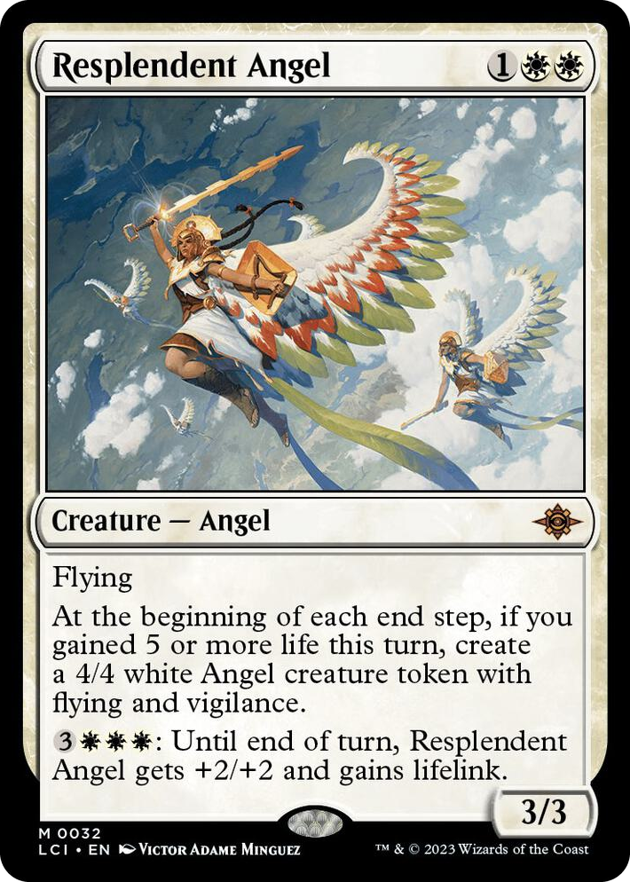 0032 Resplendent Angel M The Lost Caverns of Ixalan