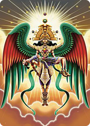 0059 Resplendent Angel Art Card (59/81) S Art Series: The Lost Caverns of Ixalan