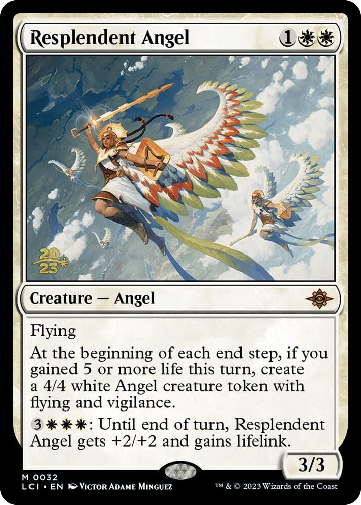 0032 Resplendent Angel (LCI) M Prerelease Cards