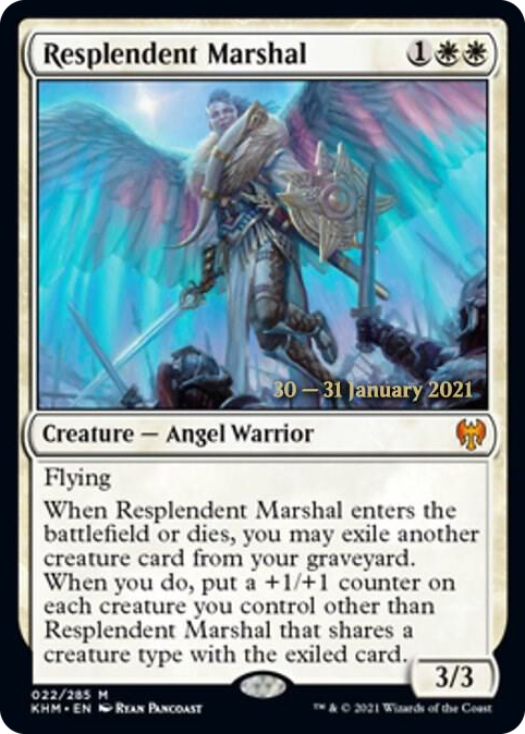 Resplendent Marshal #22 M - Prerelease Cards Pokemon card