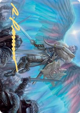 0004 Resplendent Marshal Art Card (Gold-Stamped Signature) S Art Series: Kaldheim