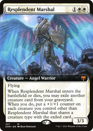 0337 Resplendent Marshal (Extended Art) M Kaldheim