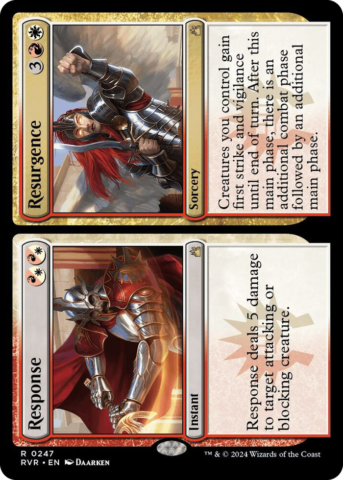 Response // Resurgence #247 R - Ravnica Remastered Pokemon card