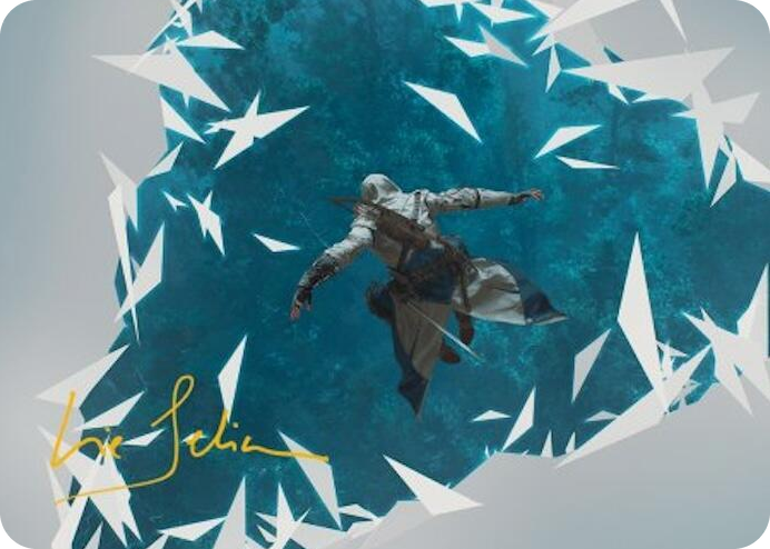 Restart Sequence Art Card (Gold-Stamped Signature) #3 S - Art Series: Universes Beyond: Assassin's Creed Pokemon card