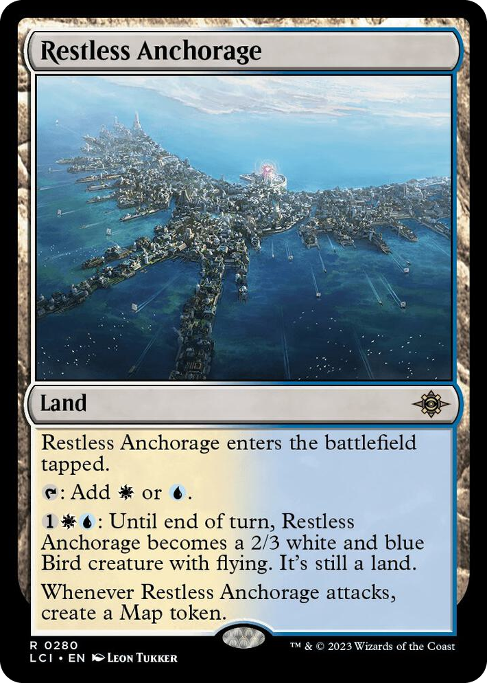 0280 Restless Anchorage R The Lost Caverns of Ixalan