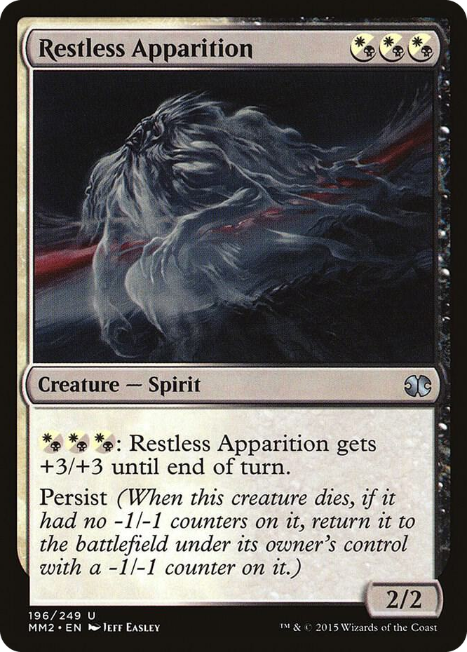 0196 Restless Apparition U Modern Masters 2015