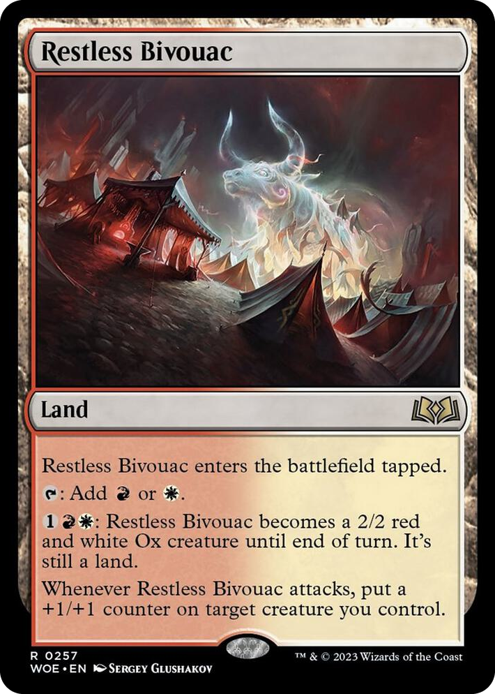 0257 Restless Bivouac R Wilds of Eldraine