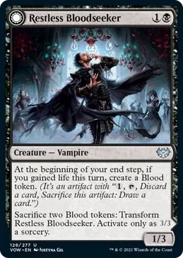 0128 Restless Bloodseeker U Innistrad: Crimson Vow