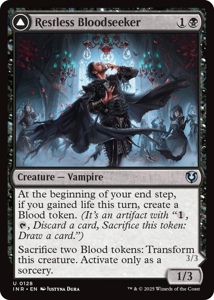 0128 Restless Bloodseeker U Innistrad Remastered
