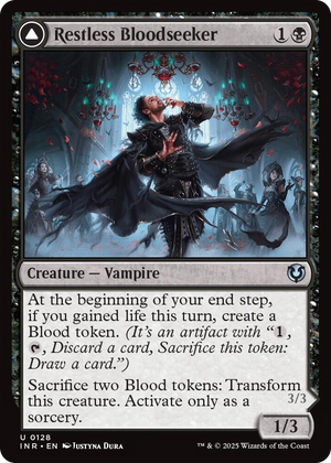 0128 Restless Bloodseeker U Innistrad Remastered