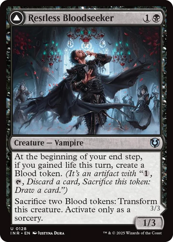 0128 Restless Bloodseeker U Innistrad Remastered