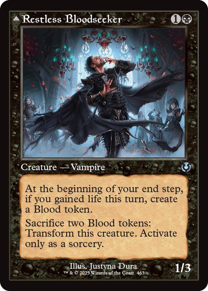 0463 Restless Bloodseeker (Retro Frame) U Innistrad Remastered