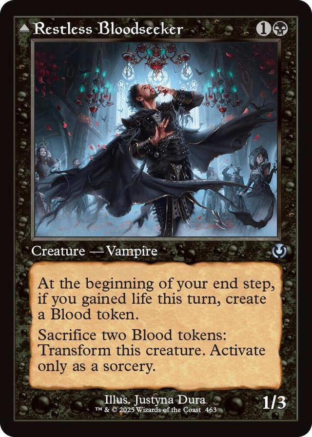 0463 Restless Bloodseeker (Retro Frame) U Innistrad Remastered