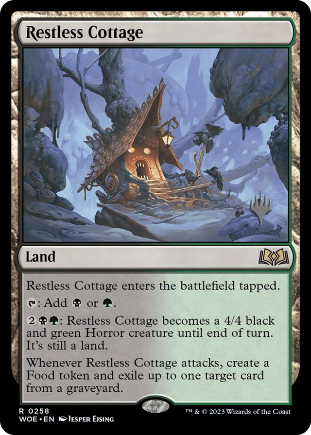 0258 Restless Cottage R Promo Pack: Wilds of Eldraine