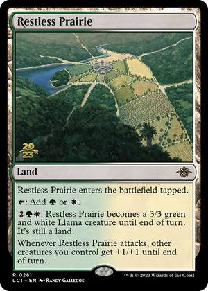 0281 Restless Prairie R Prerelease Cards