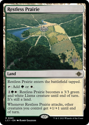 0281 Restless Prairie R Promo Pack: The Lost Caverns of Ixalan
