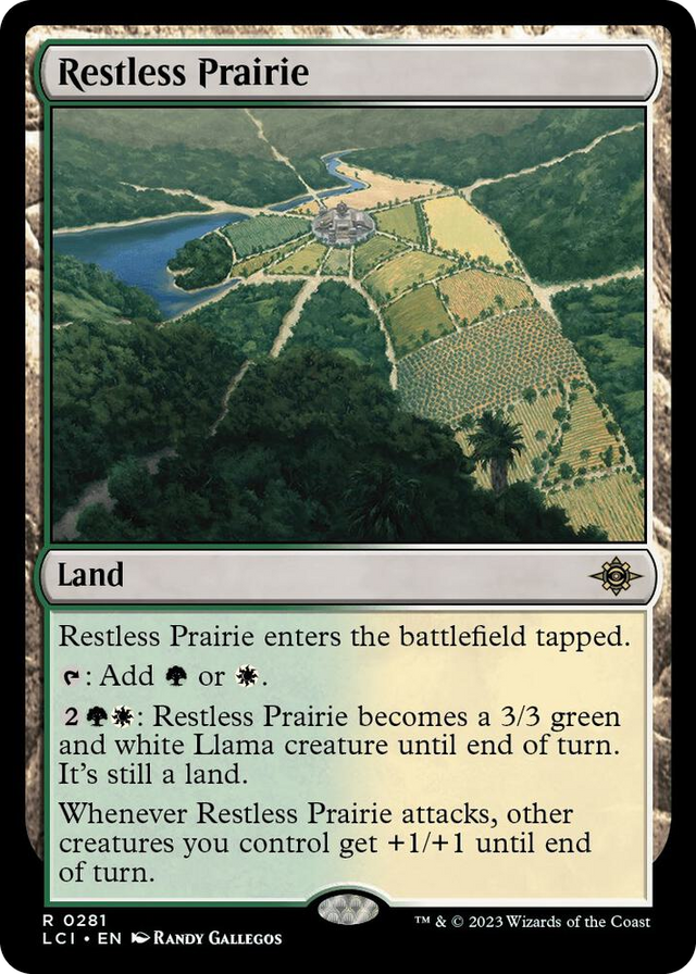 0281 Restless Prairie R The Lost Caverns of Ixalan