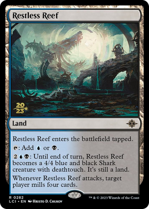 0282 Restless Reef R Prerelease Cards
